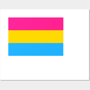 Pansexuality Pride Flag Posters and Art